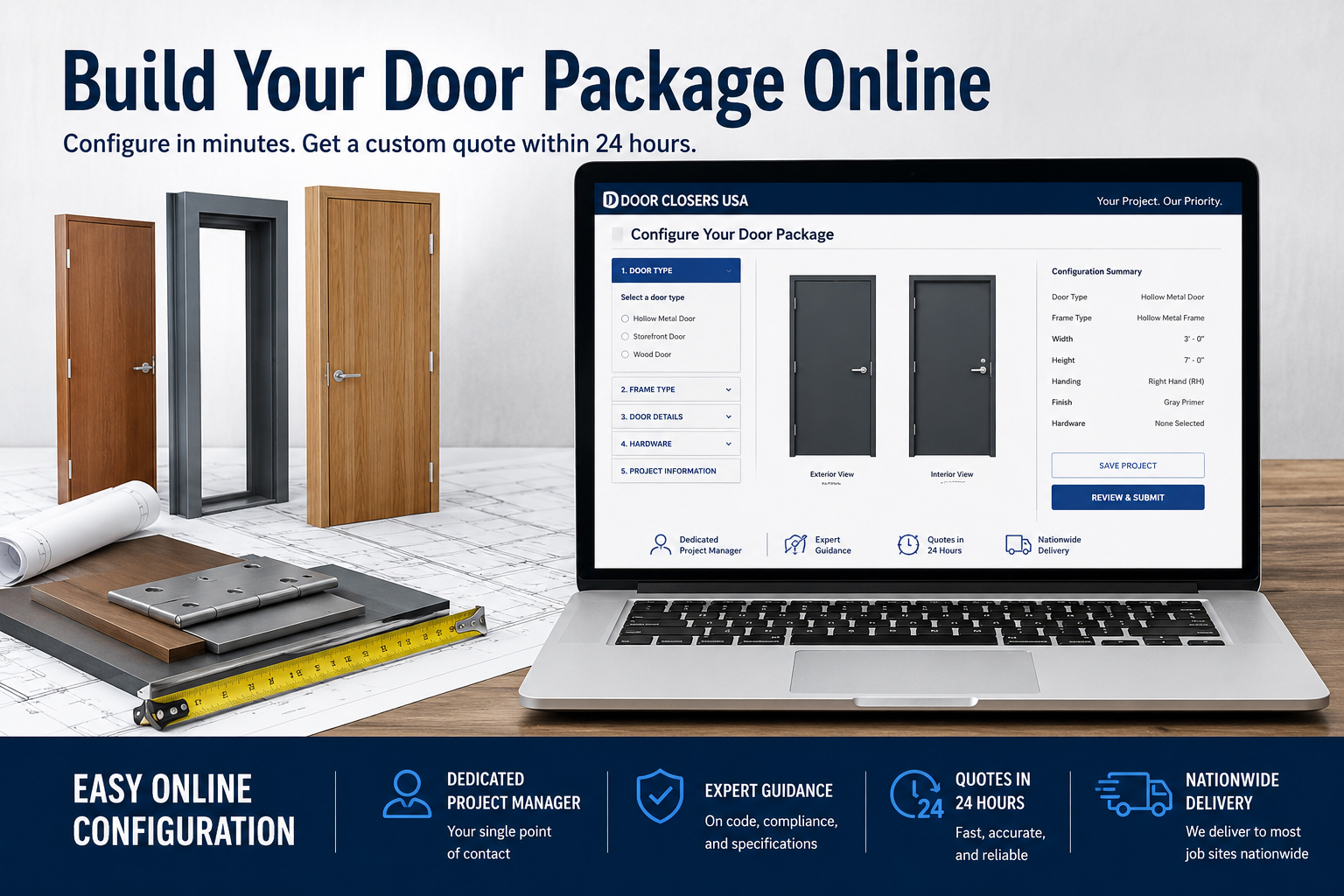 Build Your Door Package Online